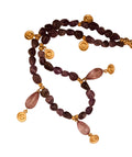 Amethyst strand with Amethyst faceted teardrops and 24K Gold vermeil accessories.